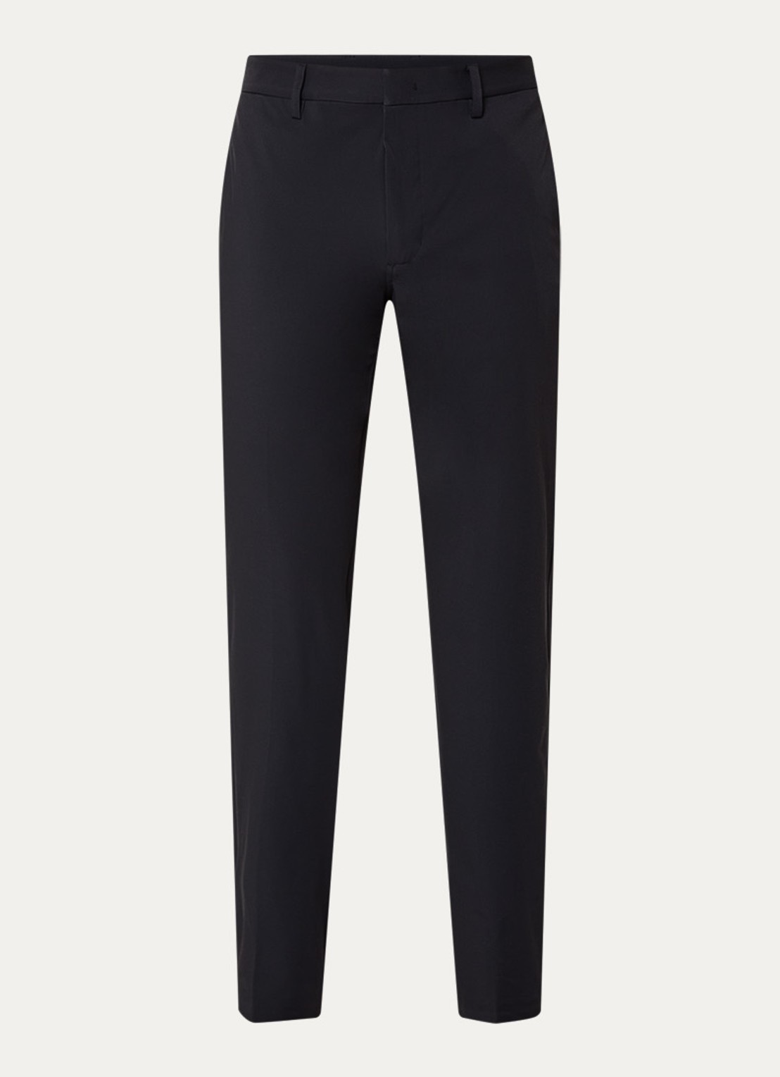 Armani Slim fit pantalon met steekzakken - voorkant 4 donkerblauw
