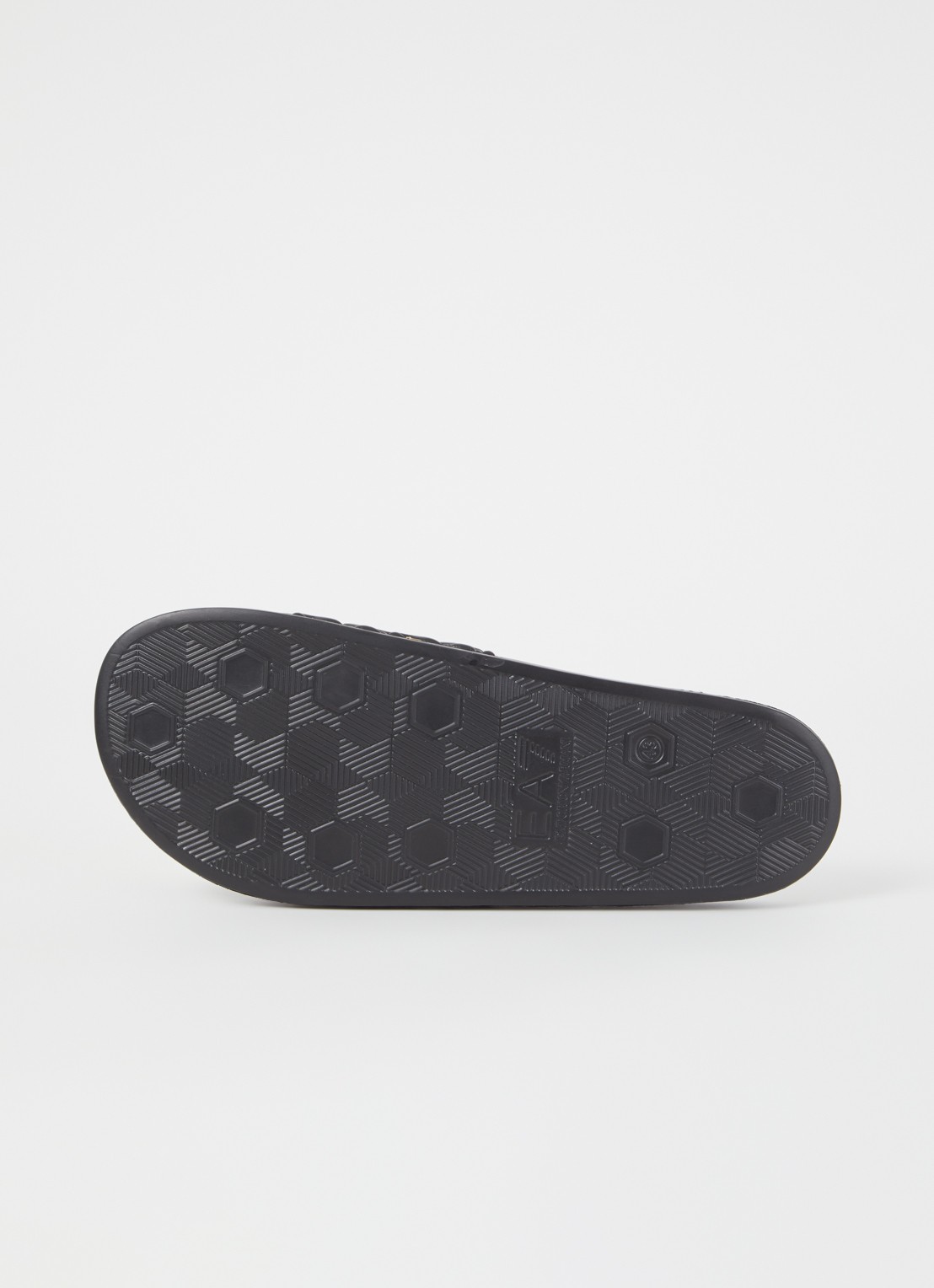Armani Slipper met logo - detail 5 hazelnootbruin