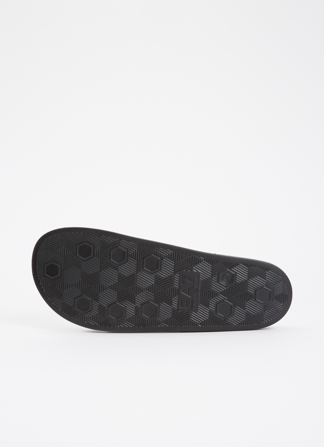 Armani Slipper met logo - detail 4 gebroken wit