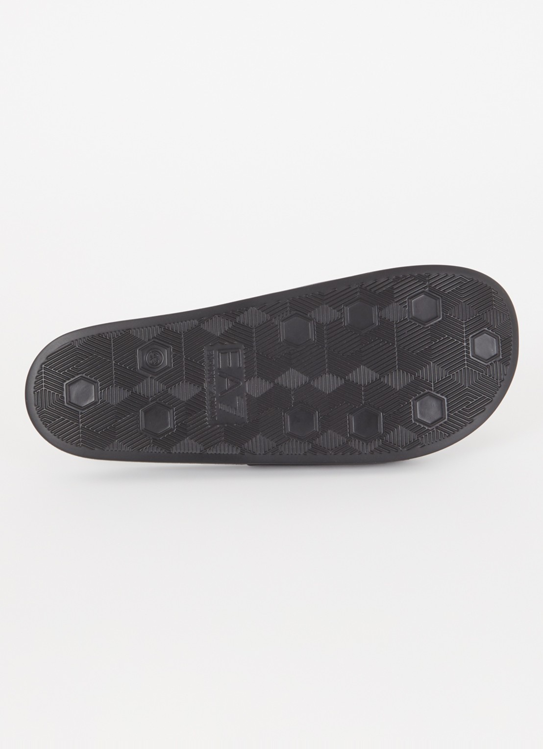 Armani Slipper met logo - detail 5 diepzwart