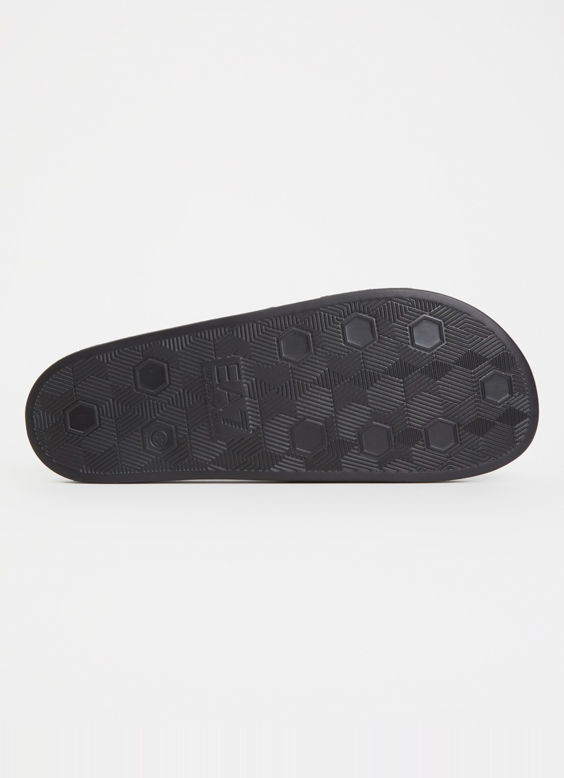 Armani Slipper met logo - detail 5 zwart