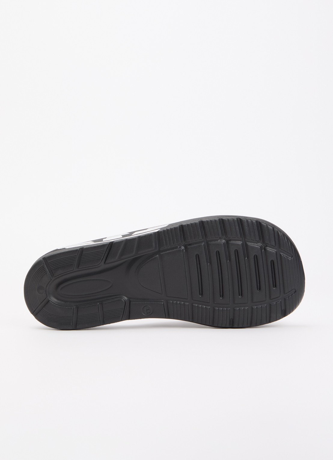 Armani Slipper met logo - detail 5 zwart