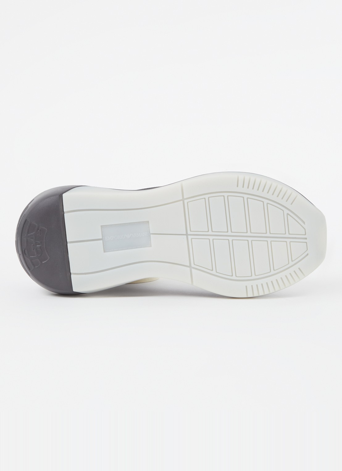 Armani Sneaker met gebreid bovenwerk - detail 3 zwart