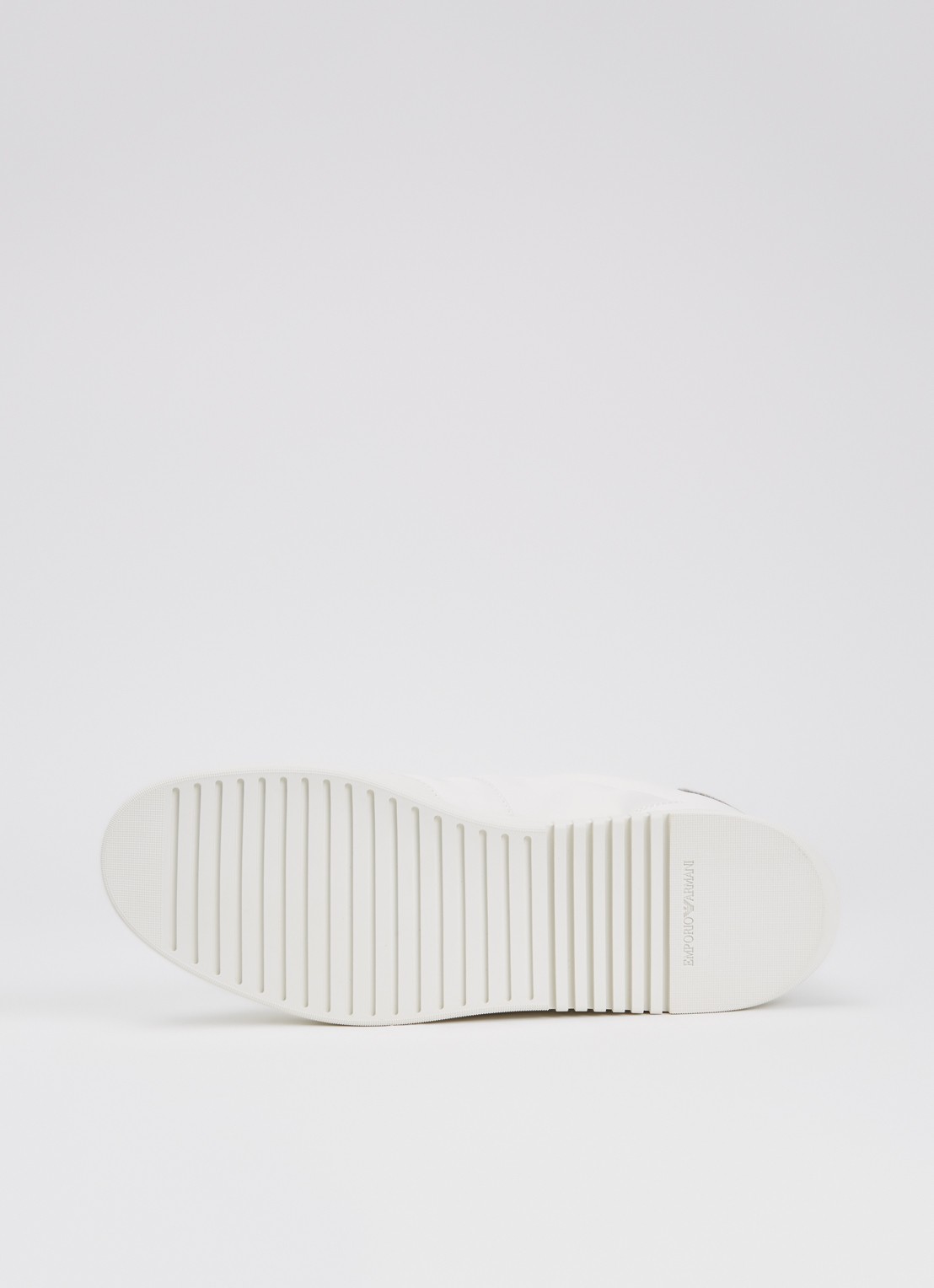 Armani Sneaker met leren details - detail 5 wit