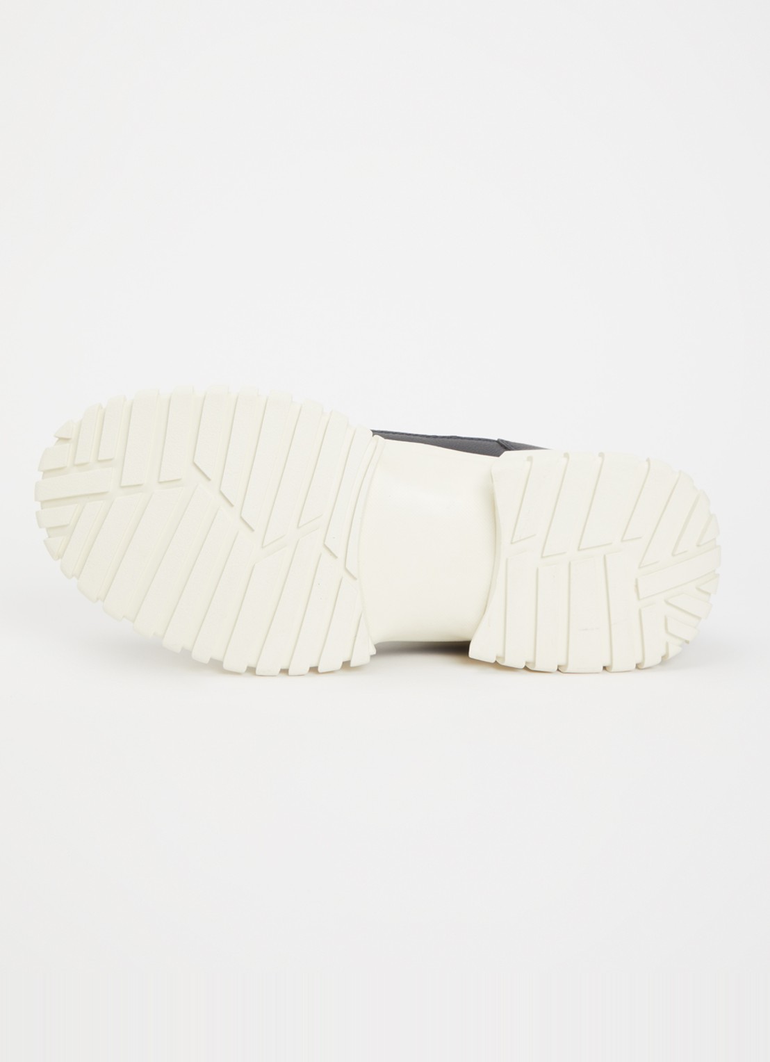 Armani Sneaker met leren details - detail 4 gebroken wit