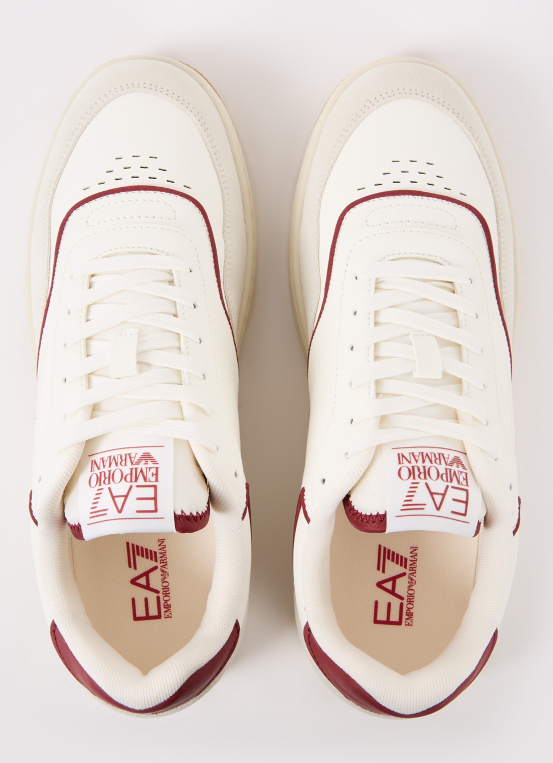 Armani Sneaker met logo - detail 2 rood