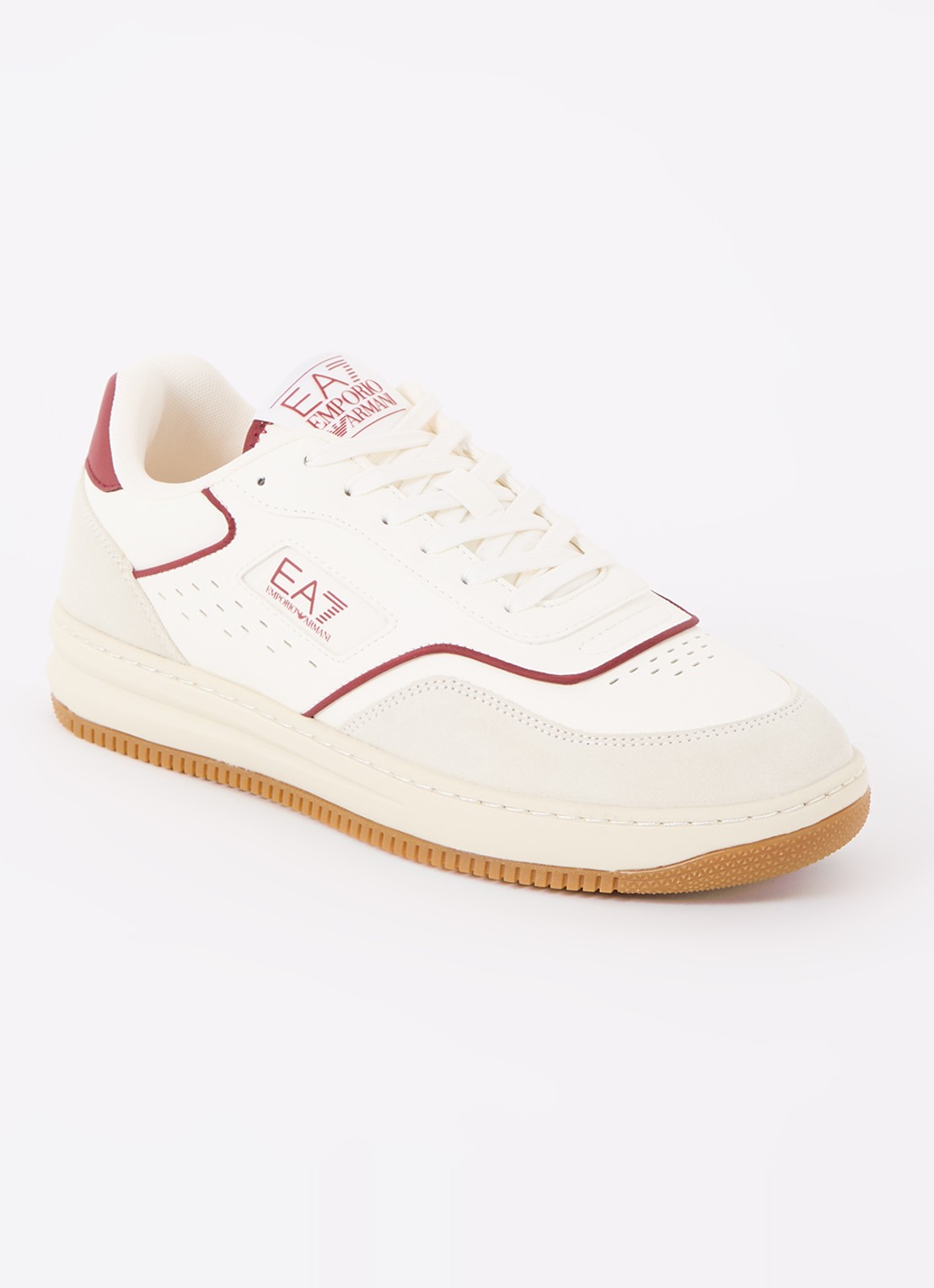Armani Sneaker met logo - voorkant 5 rood