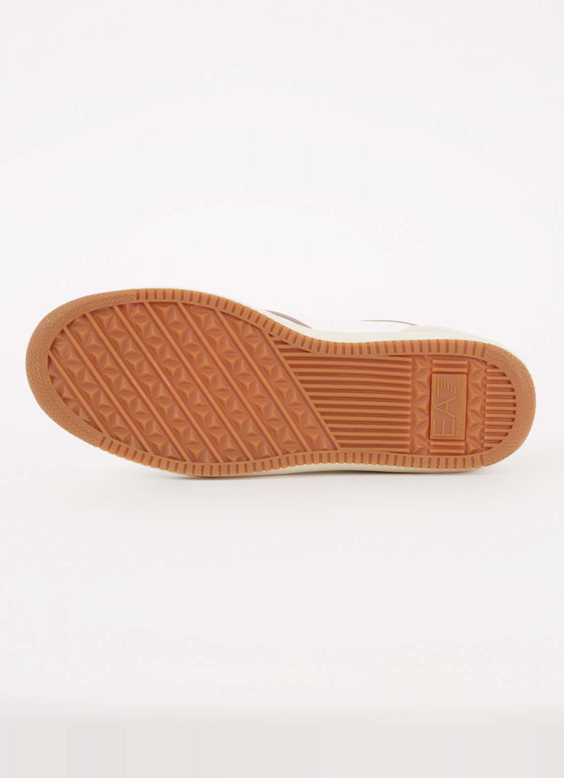 Armani Sneaker met logo - detail 4 lichtbruin