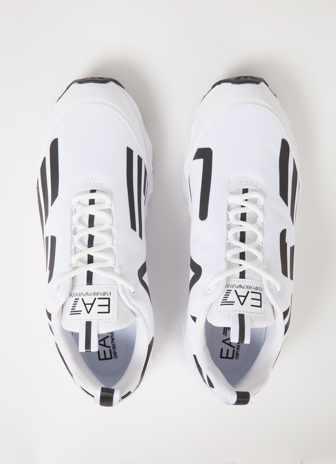 Armani Sneaker met logo - detail 4 wit