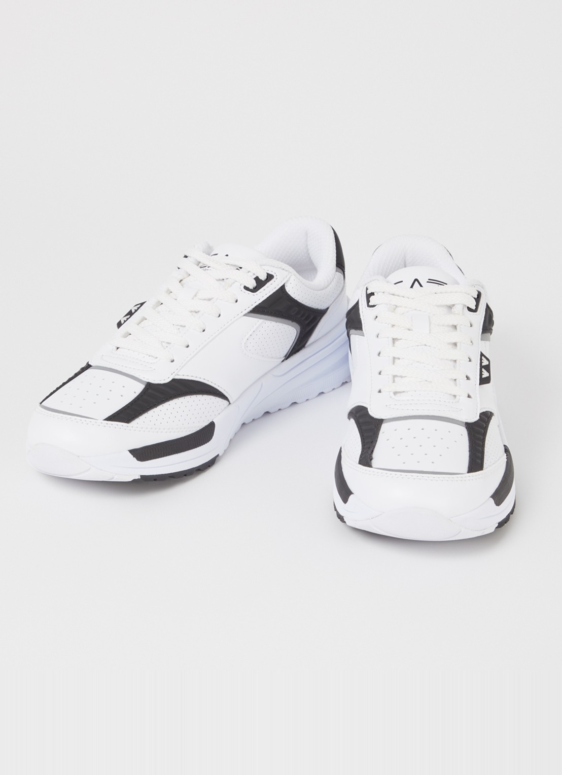 Armani Sneaker met logo - detail wit