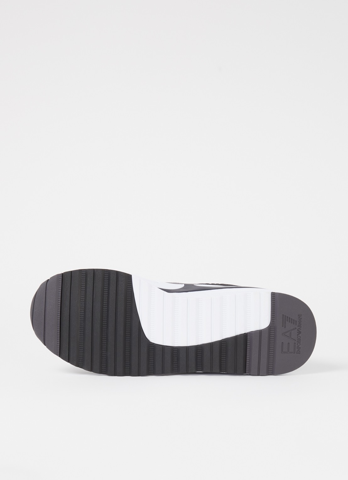 Armani Sneaker met logo - detail 5 zwart