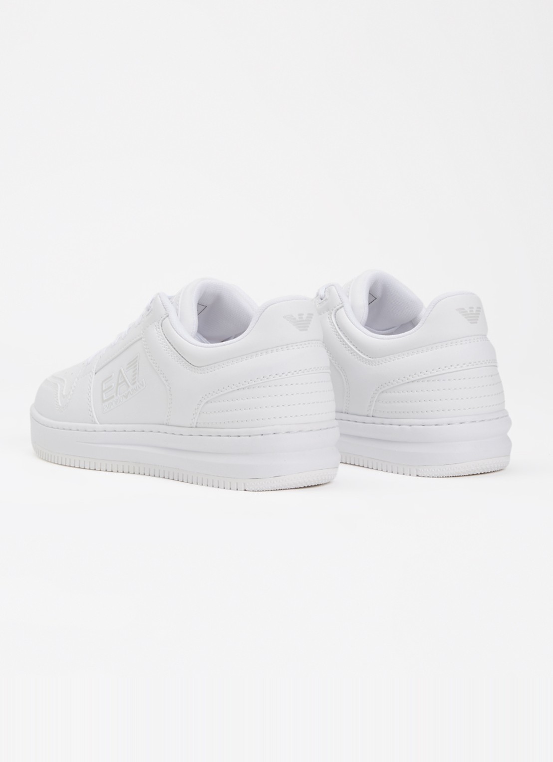 Armani Sneaker met logo - achterkant wit