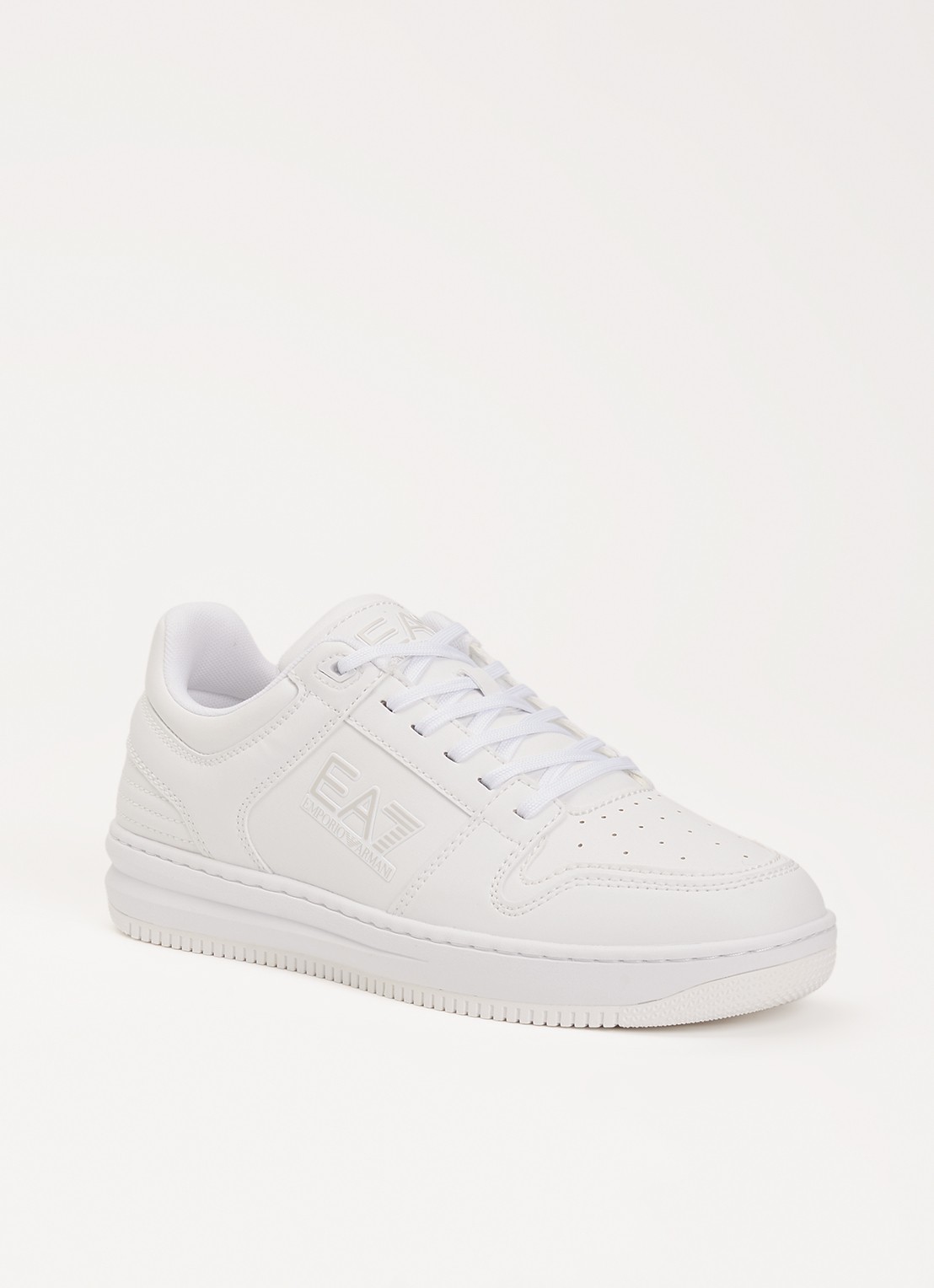 Armani Sneaker met logo - voorkant 2 wit