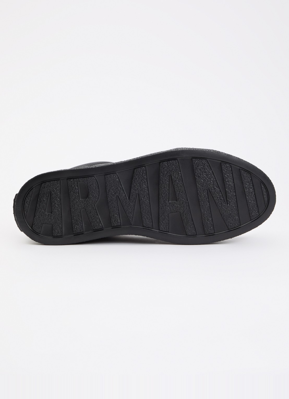 Armani Sneaker met logo - detail 5 zwart
