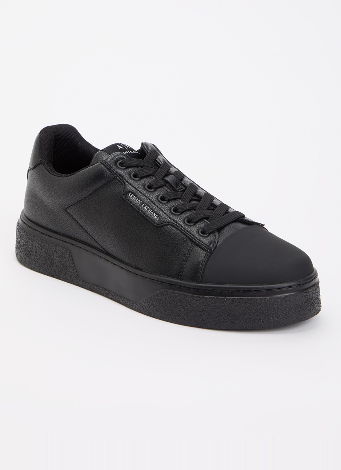 Armani Sneaker met logo - voorkant zwart