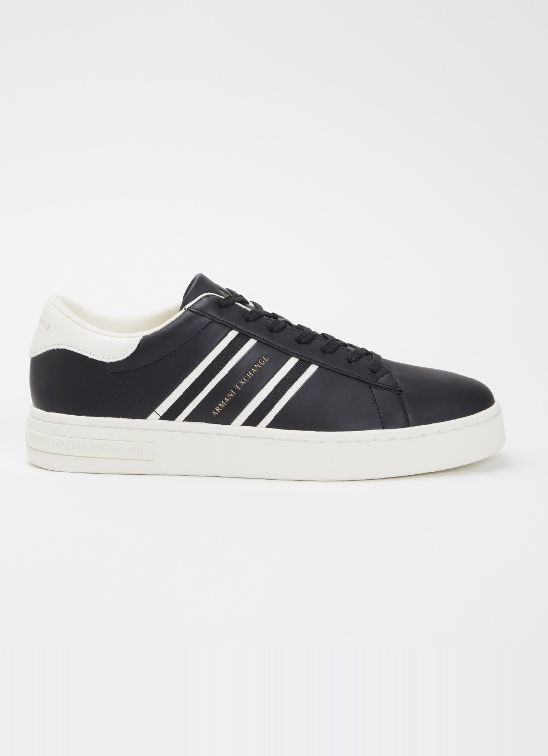 Armani Sneaker met logo - voorkant zwart