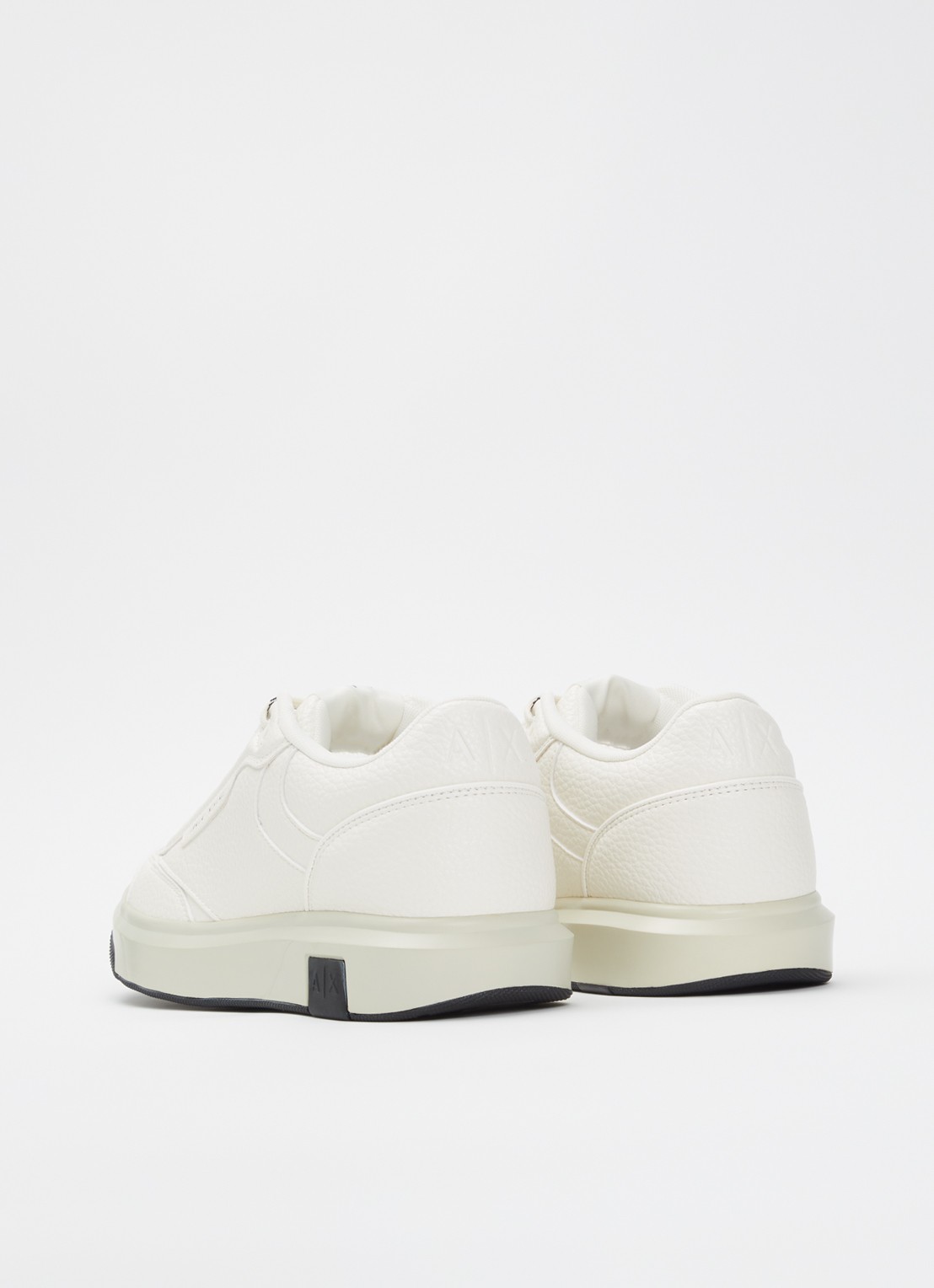 Armani Sneaker met logo - achterkant 4 wit