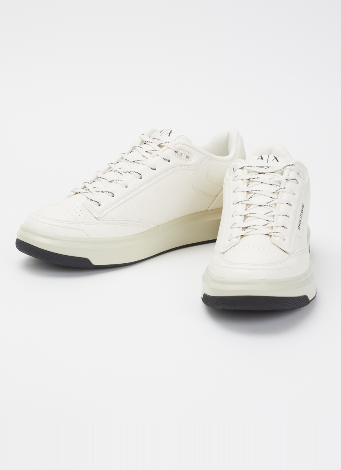 Armani Sneaker met logo - detail wit