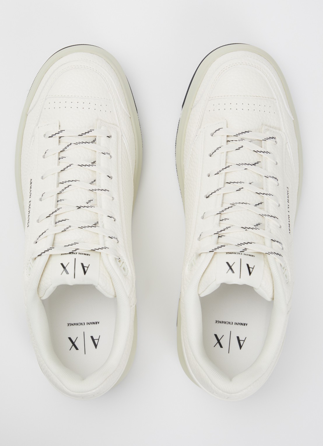Armani Sneaker met logo - detail 2 wit