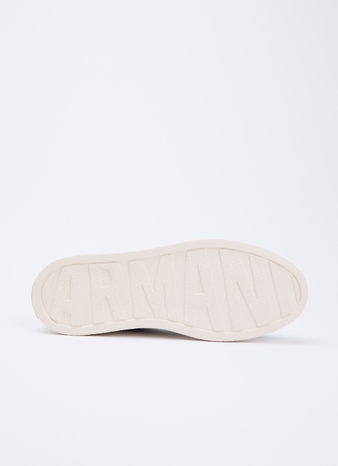 Armani Sneaker met logoprint en details van suède - detail 5 donkerblauw