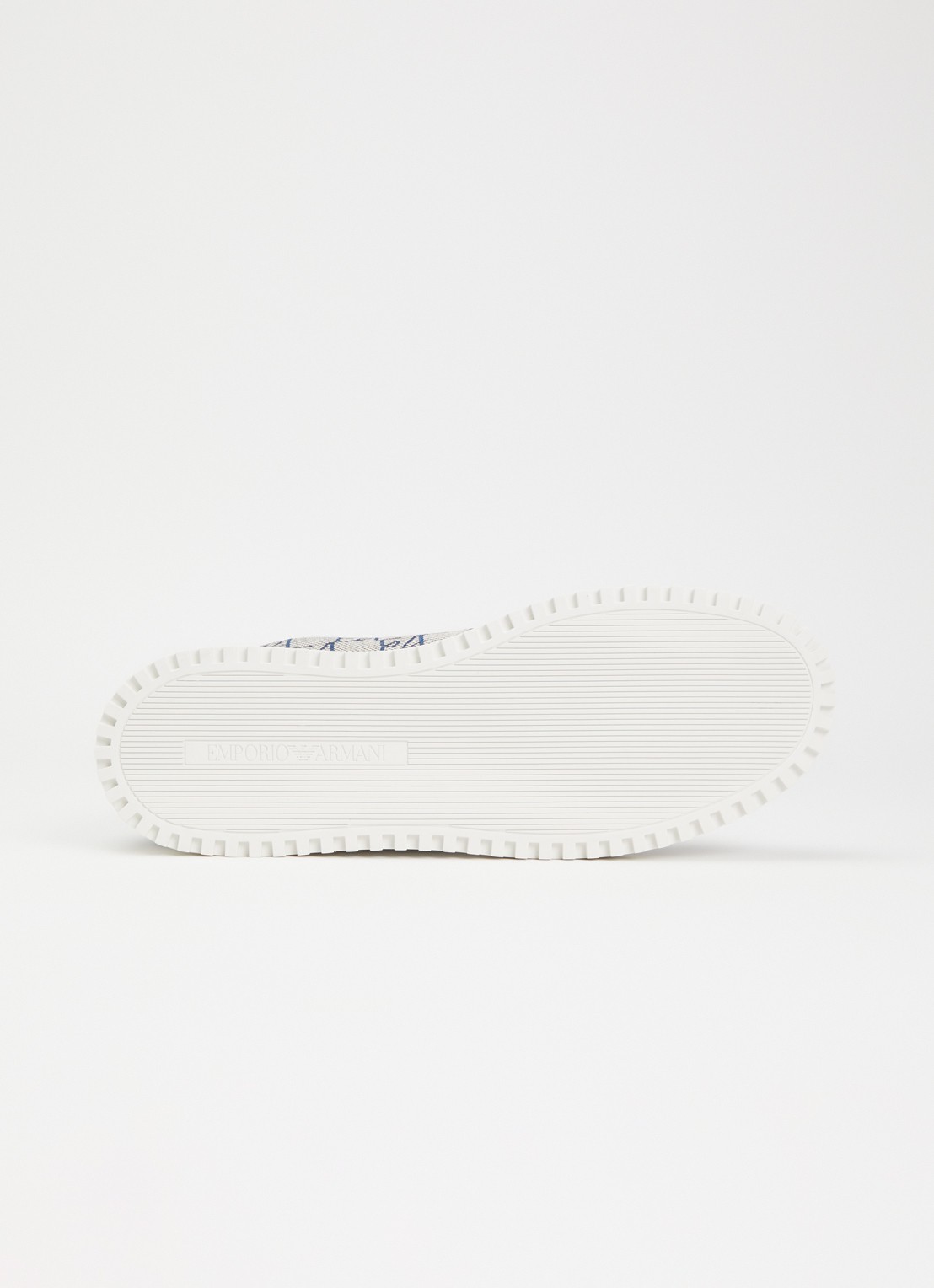 Armani Sneaker met logoprint - detail 5 donkerblauw