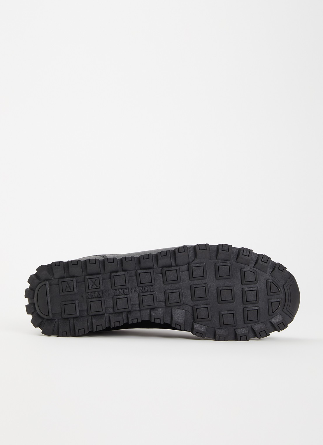 Armani Sneaker met logoprint - detail 5 zwart