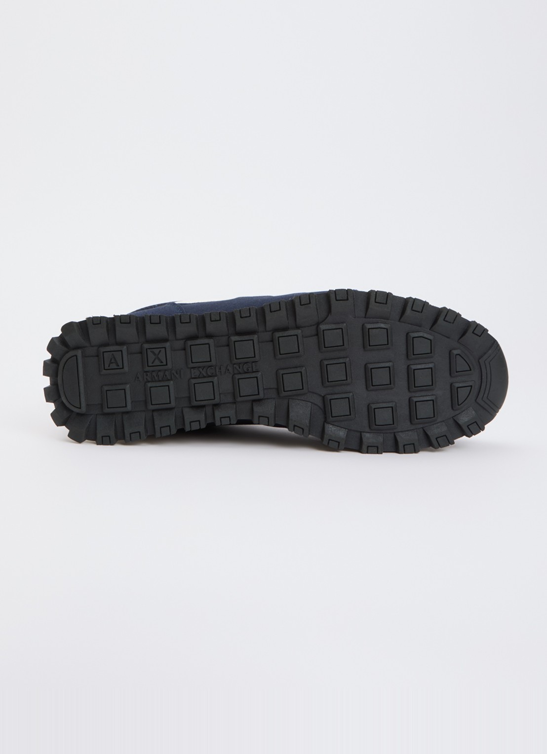 Armani Sneaker met mesh details en logo - detail 5 blauw