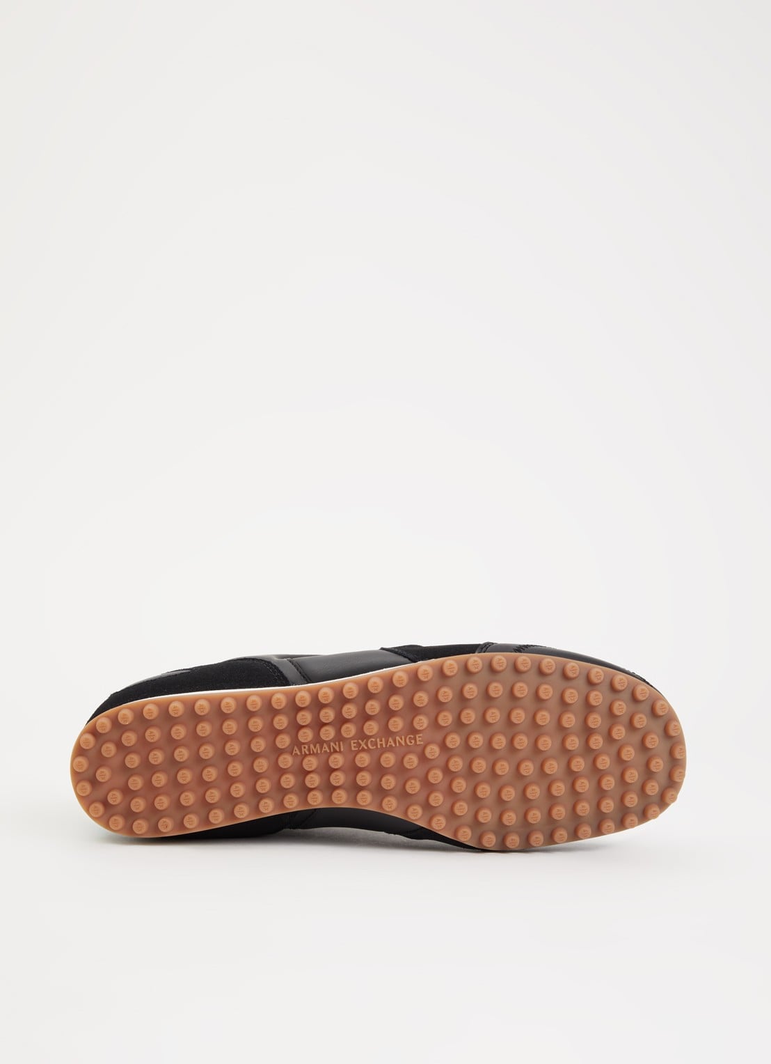 Armani Sneaker met mesh details - detail 4 zwart