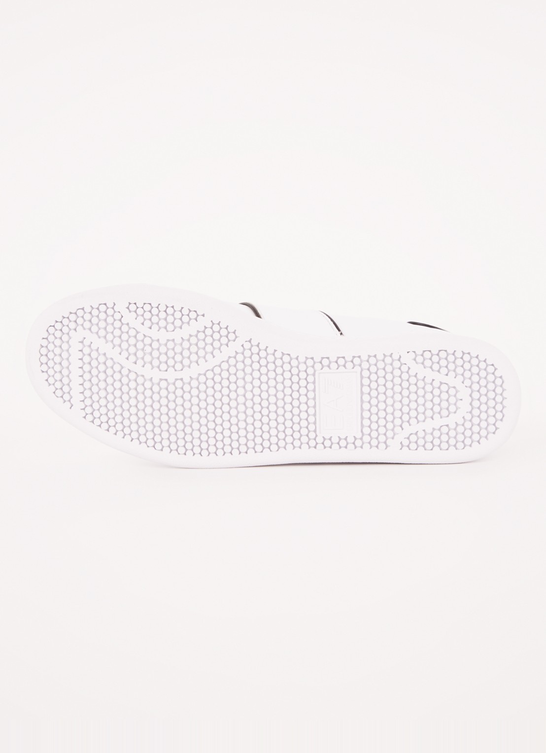 Armani Sneaker van leer met logo - detail 5 wit
