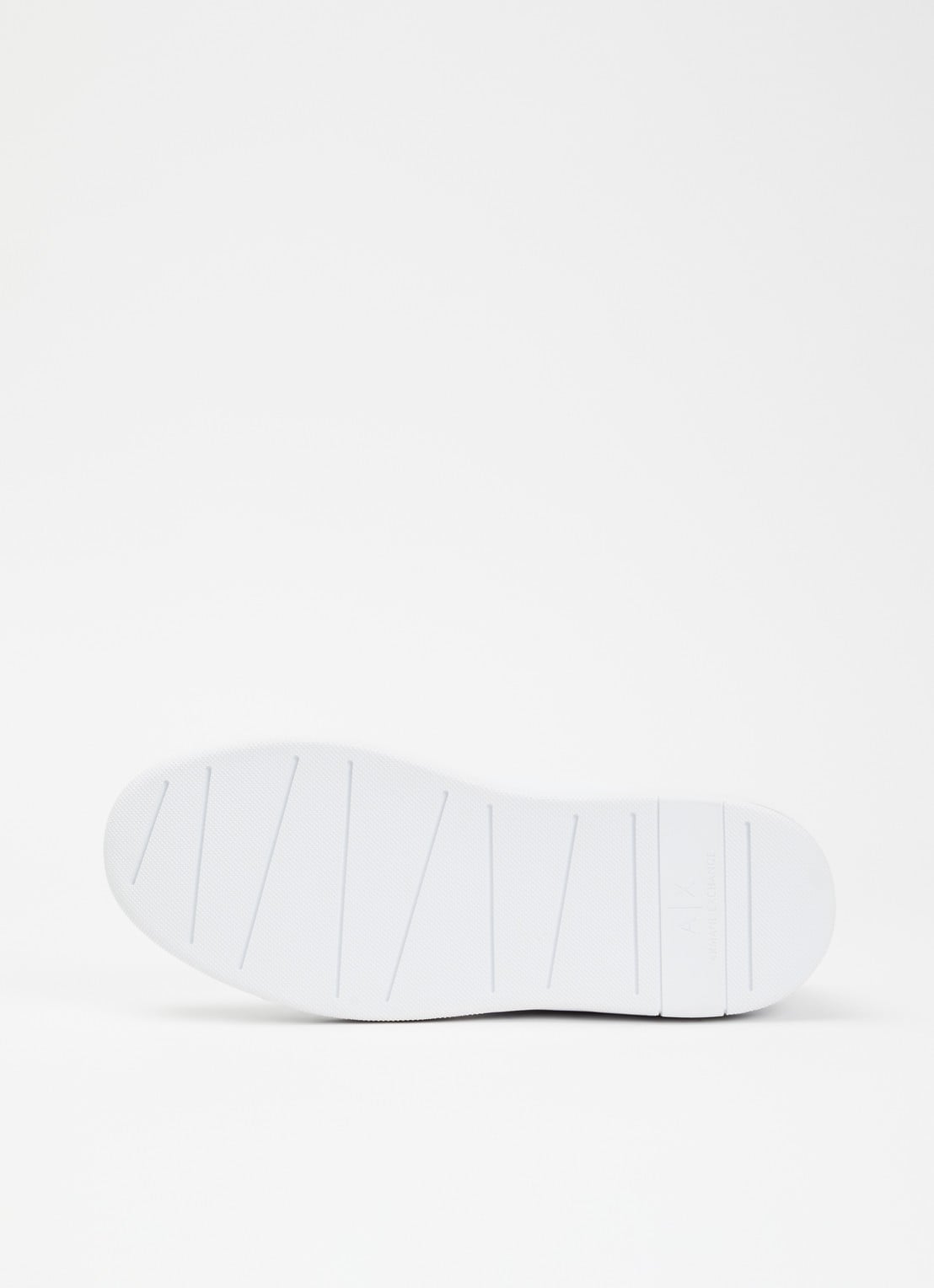 Armani Sneaker van leer met logo - detail 4 wit