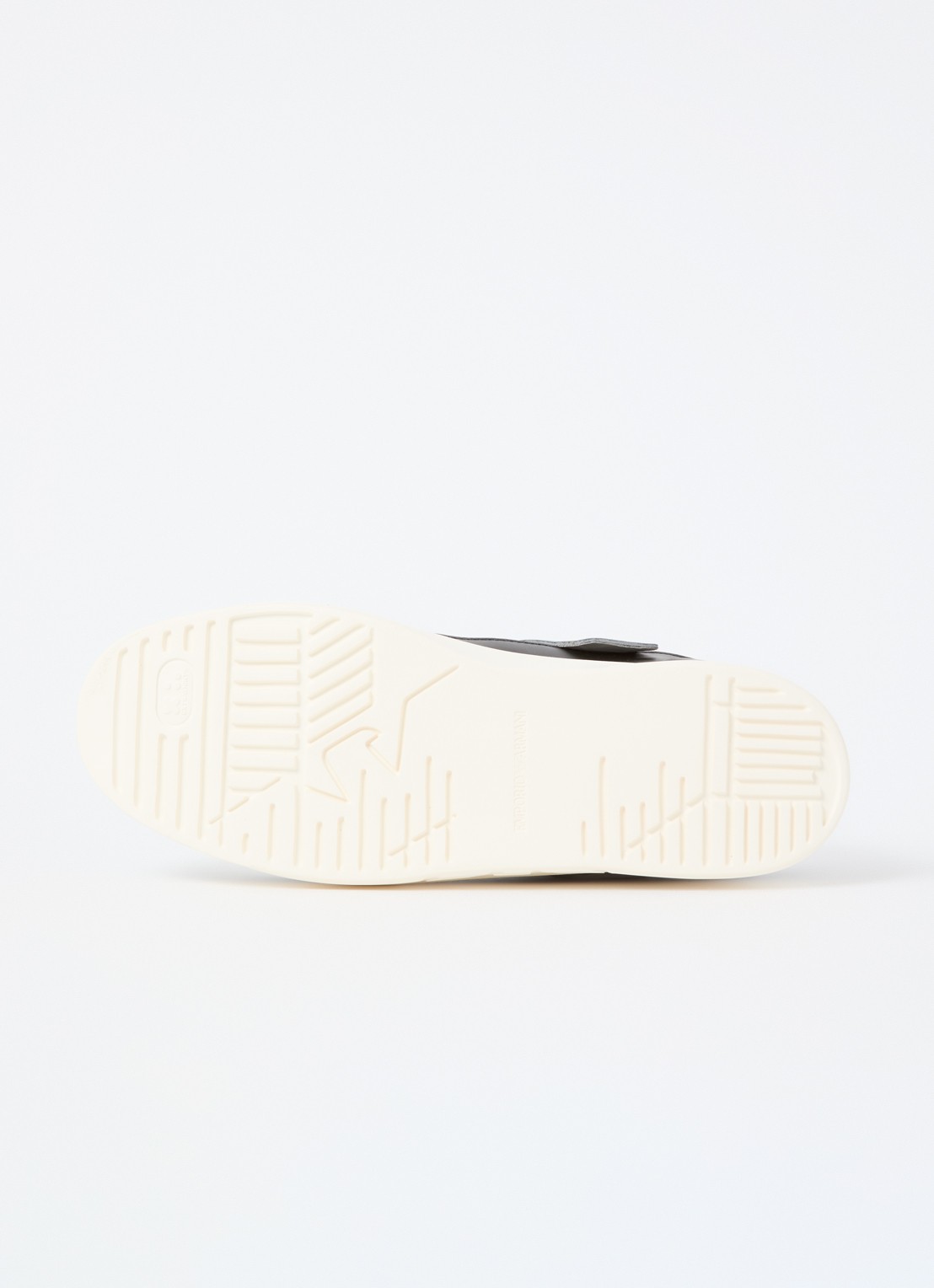Armani Sneaker van leer - detail 5 grijs