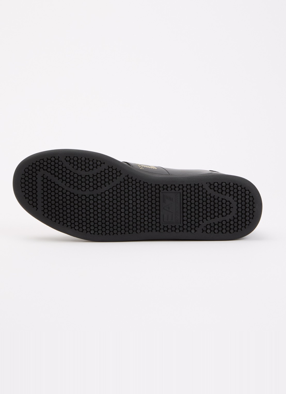 Armani Sneaker van leer - detail 5 zwart