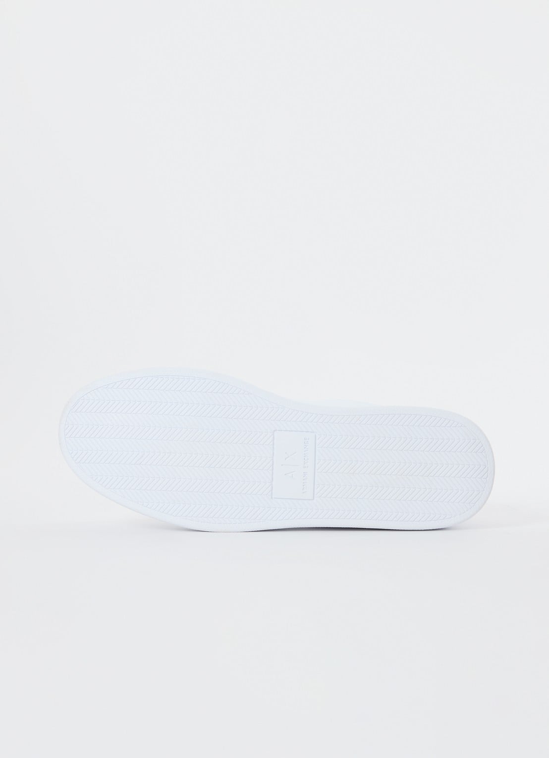 Armani Sneaker van leer - detail 3 wit