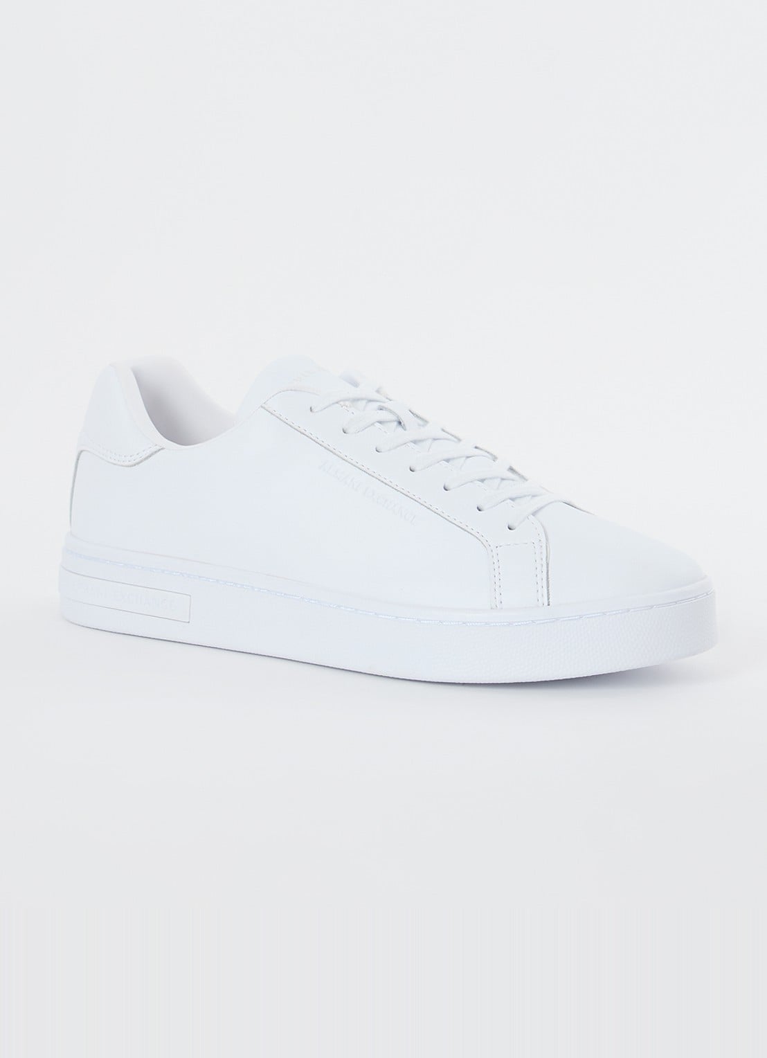 Armani Sneaker van leer - voorkant 5 wit