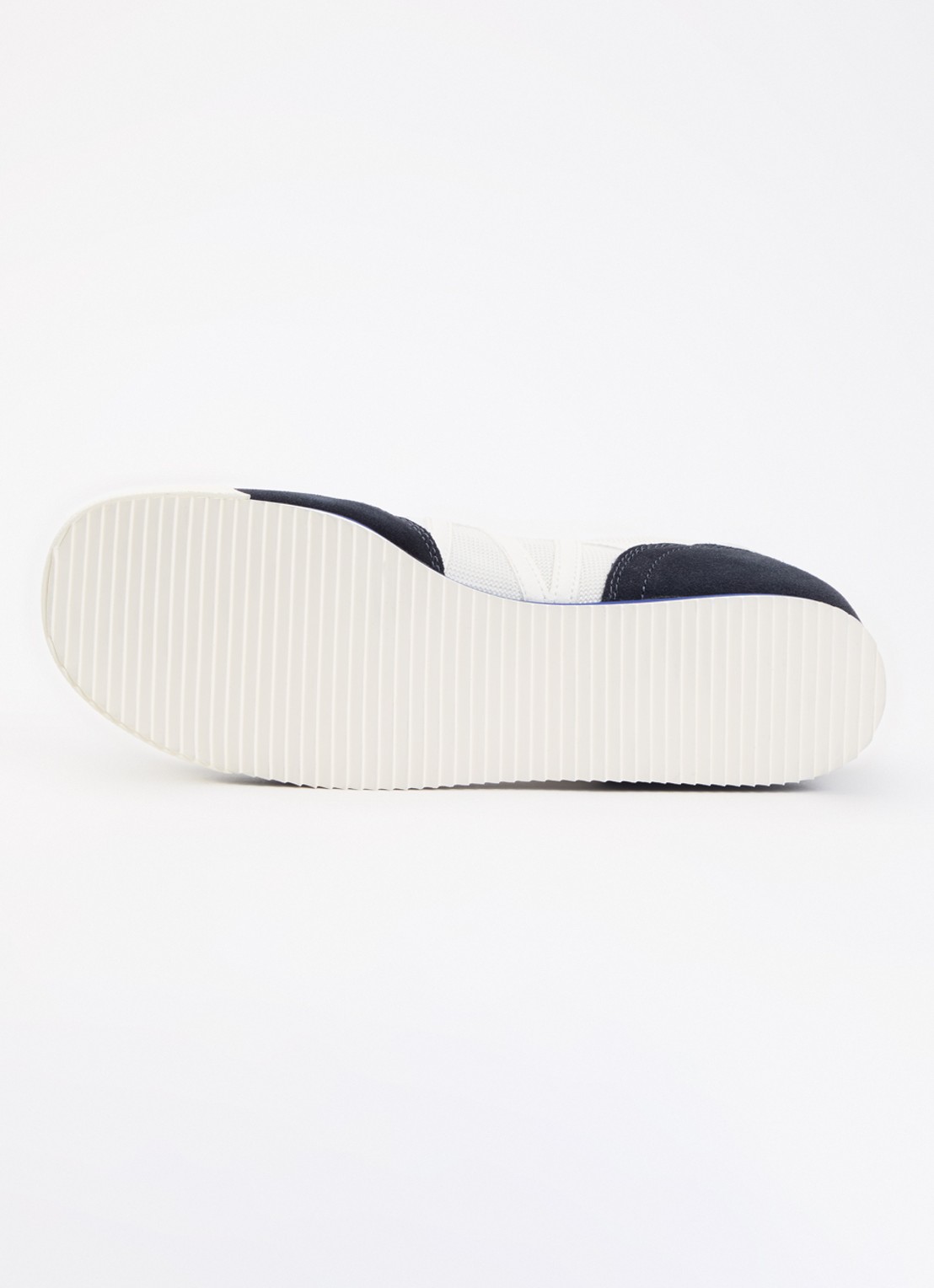 Armani Sneaker van mesh met logo - detail 5 wit
