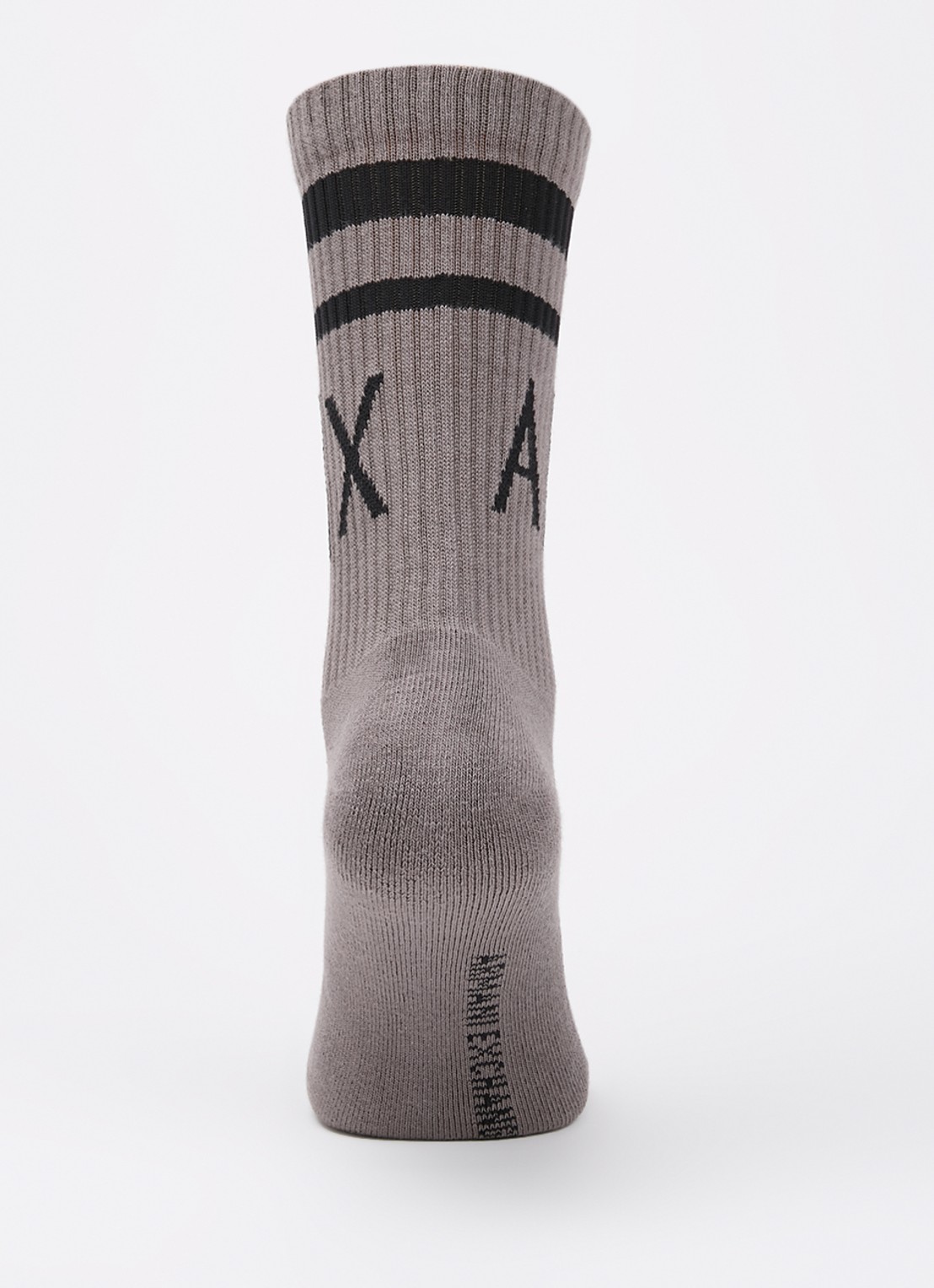 Armani Sokken met logo in 2-pack - voorkant 2 zand