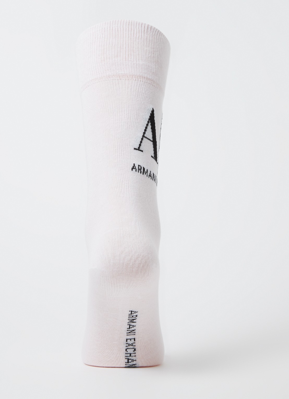 Armani Sokken met logo - voorkant 3 wit