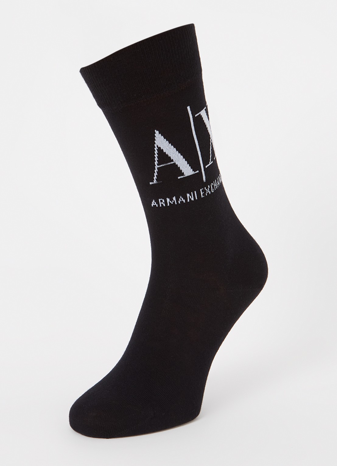 Armani Sokken met logo - detail 3 zwart