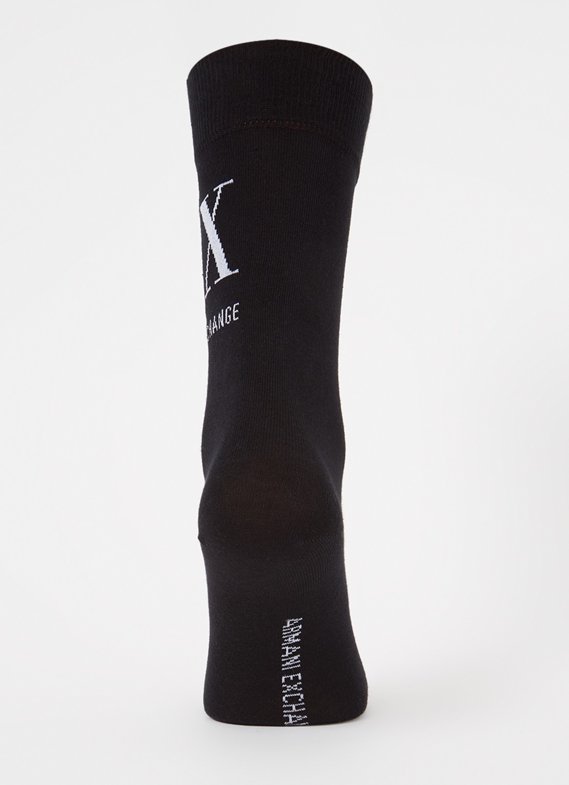 Armani Sokken met logo - voorkant 2 zwart