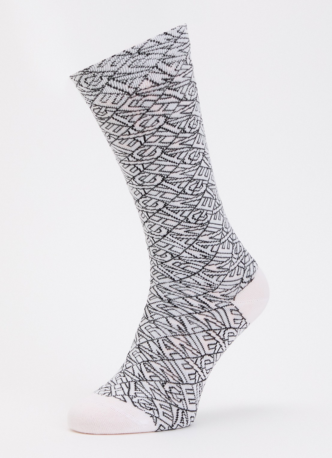 Armani Sokken met logoprint - detail 3 wit