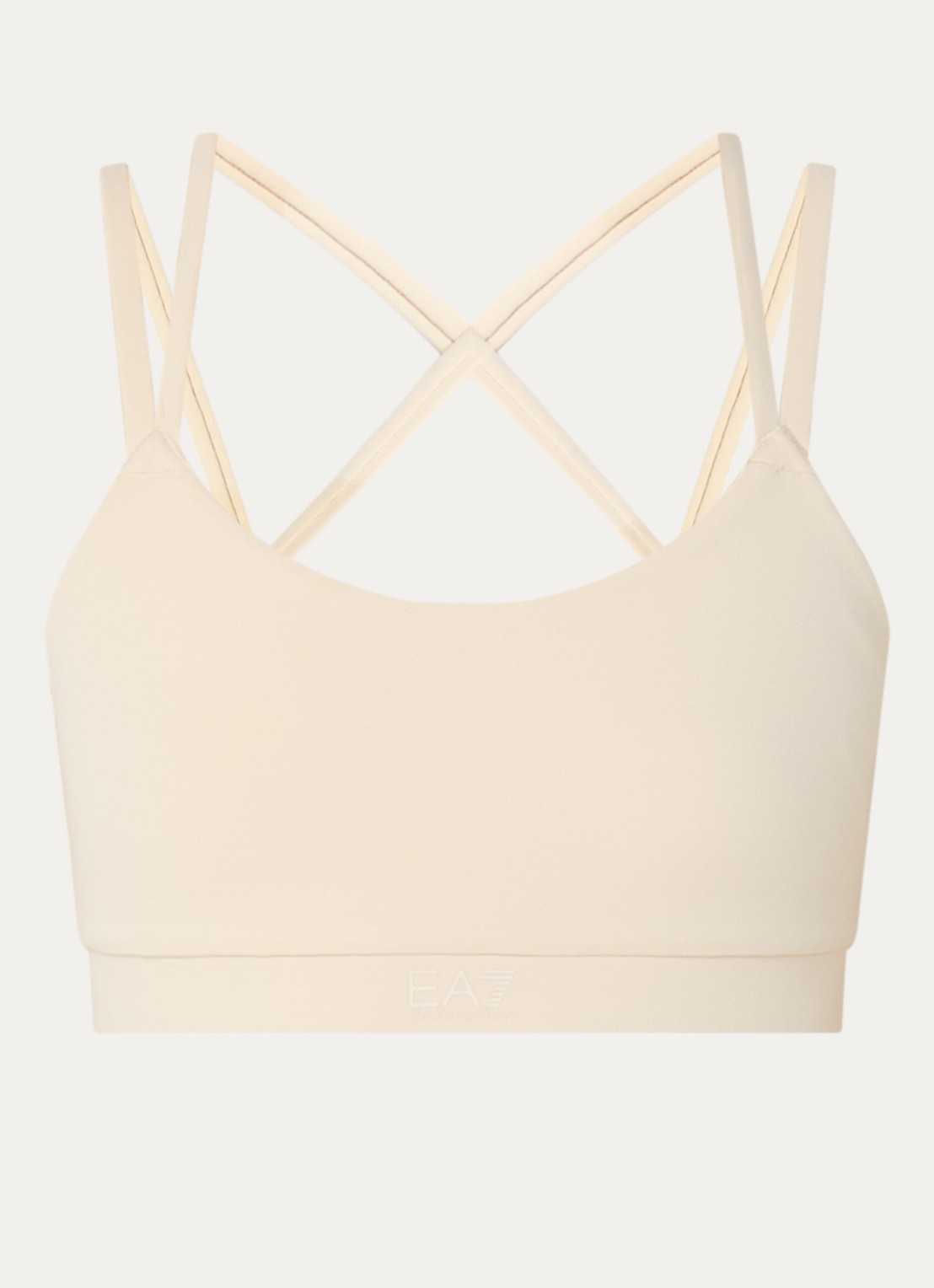 Armani Sport bh met light support - voorkant vanillegeel