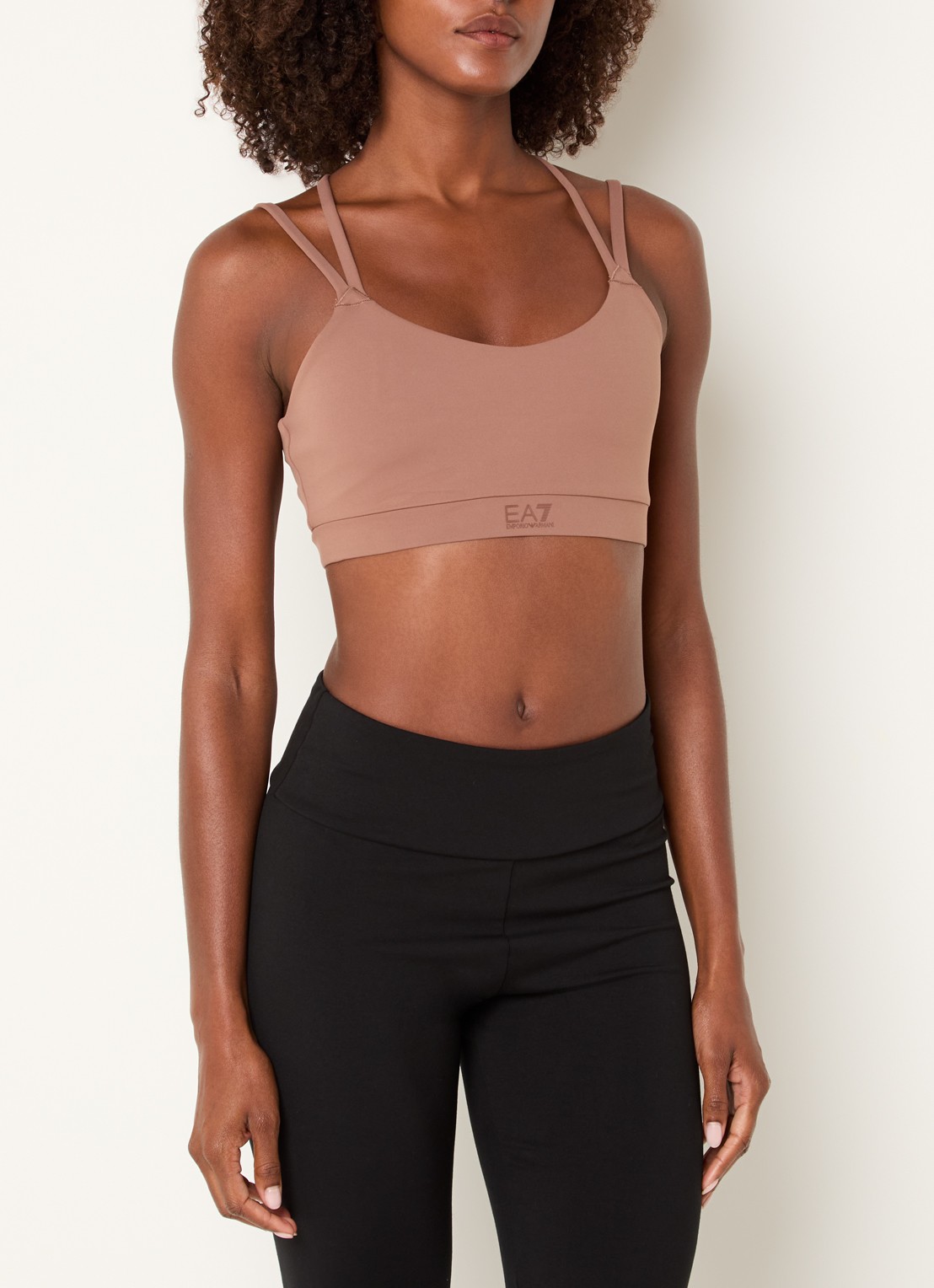 Armani Sport bh met light support - detail zalmroze