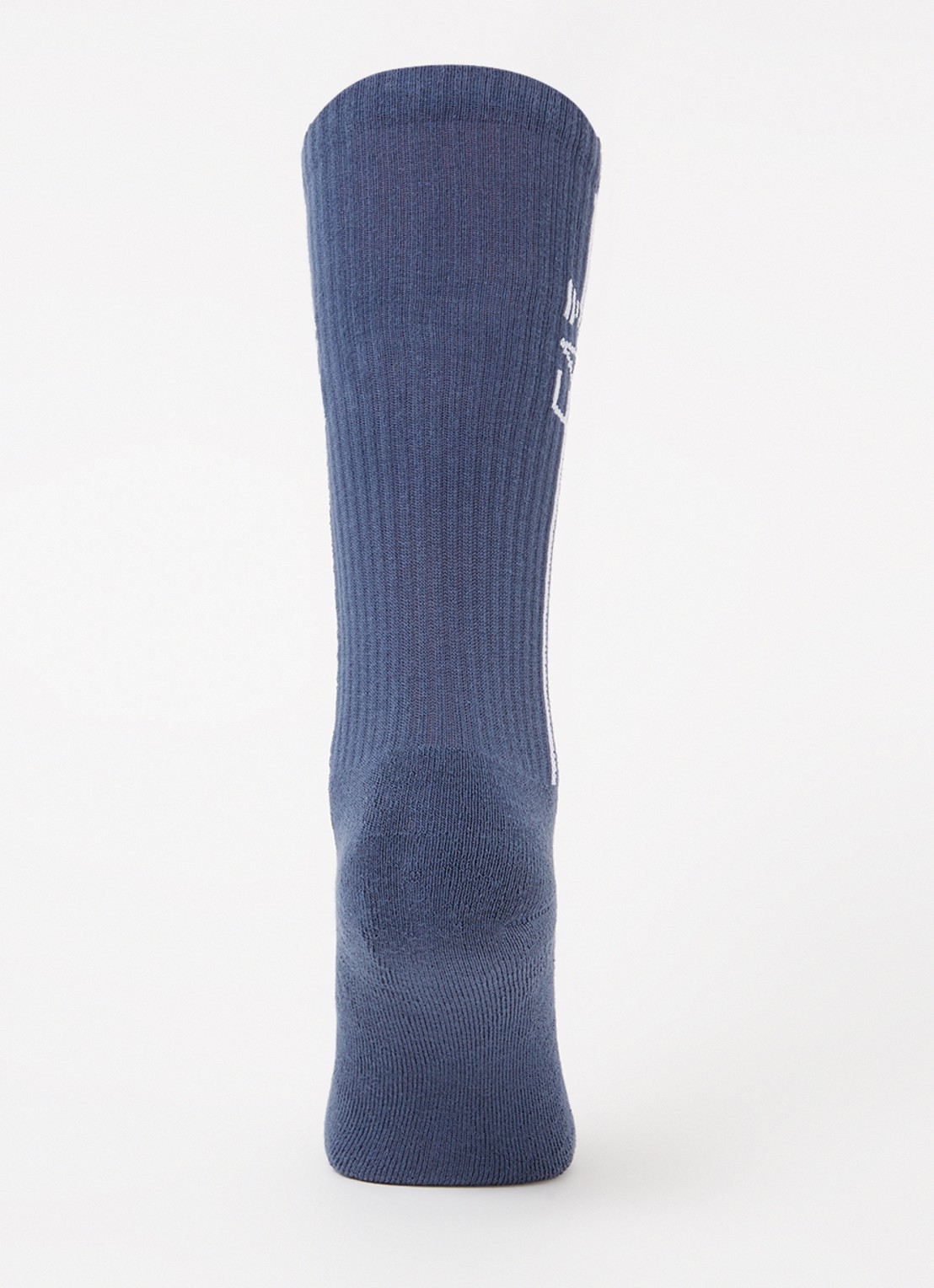 Armani Sportsokken met logo in 2-pack  - voorkant 2 staalblauw