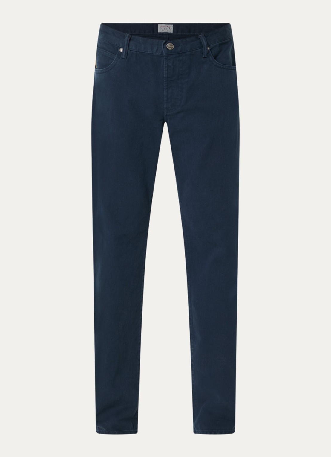 Armani Straight fit broek met steekzakken - voorkant 4 indigo