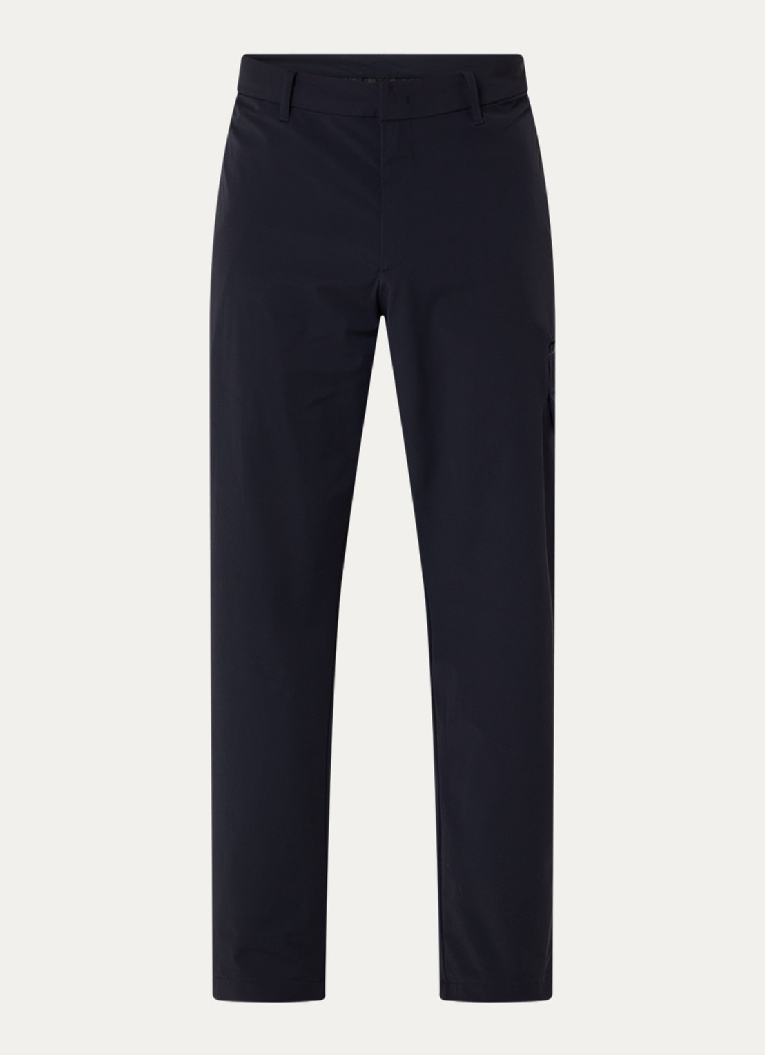 Armani Straight fit chino met steekzakken - voorkant 2 donkerblauw