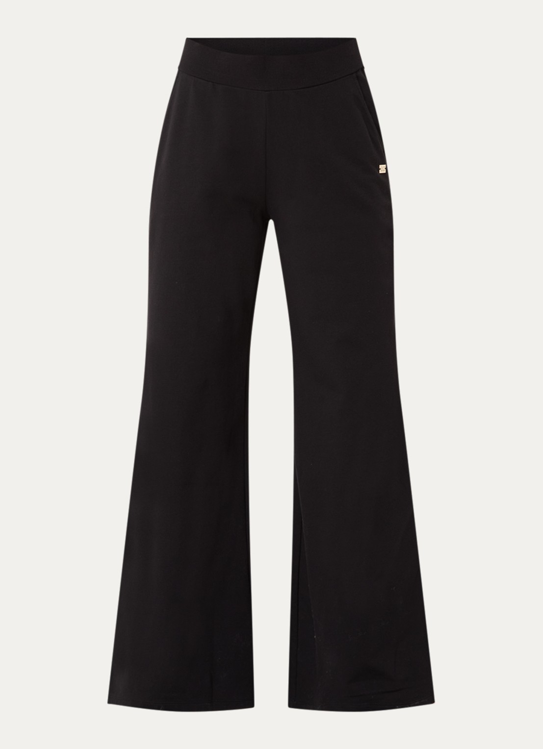Armani Straight fit joggingbroek met steekzakken - voorkant 2 zwart