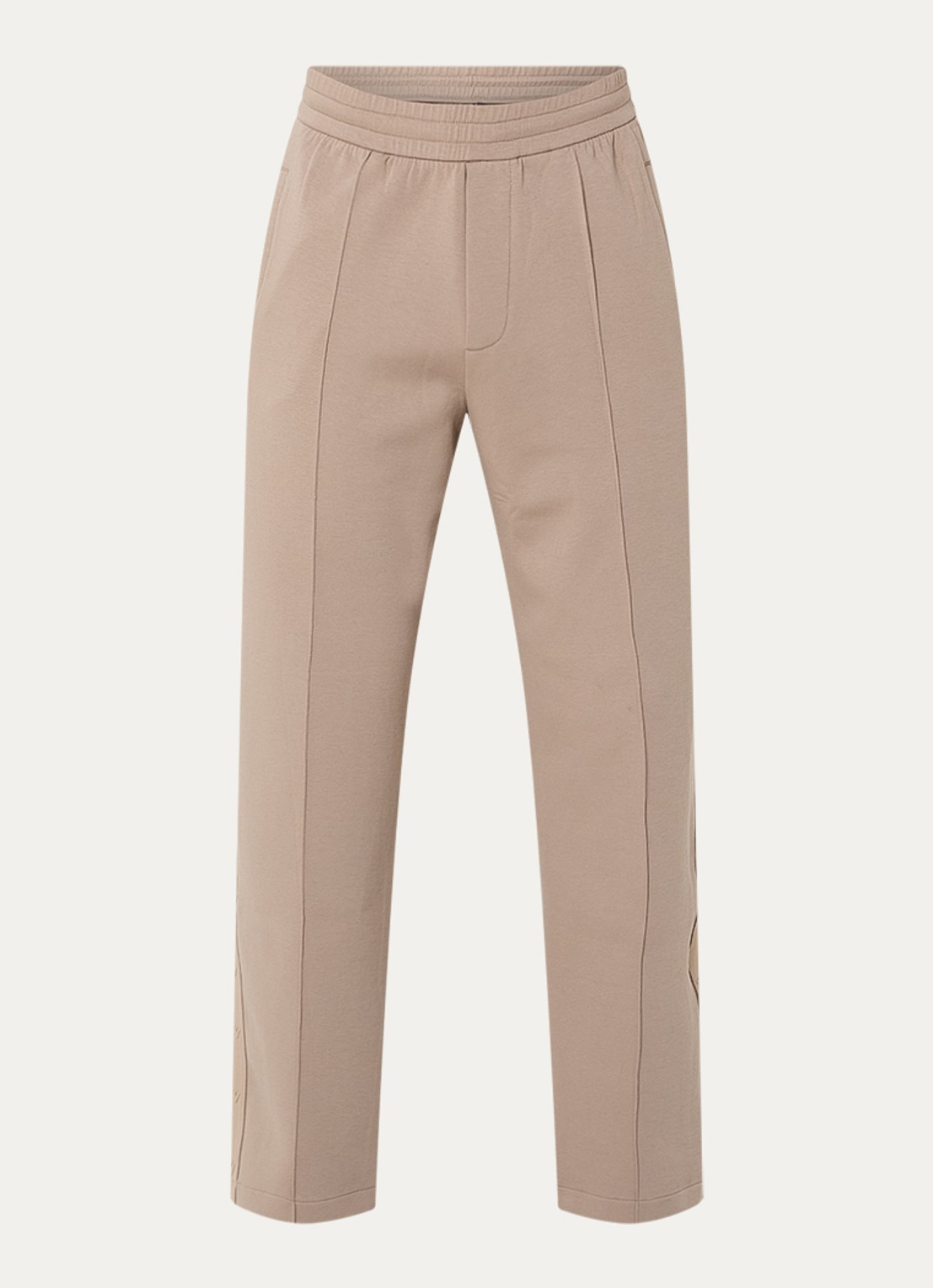 Armani Straight fit joggingbroek met steekzakken - voorkant 4 khaki