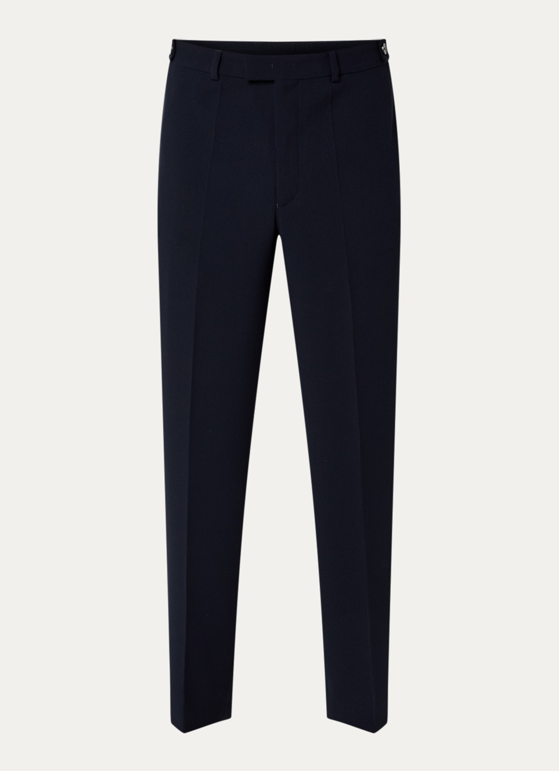 Armani Straight fit pantalon met structuur - voorkant 4 antraciet