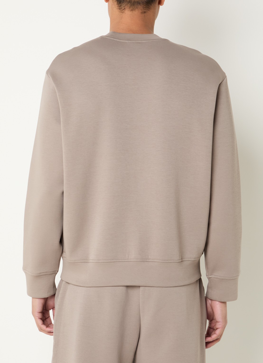 Armani Sweater met logo - achterkant 3 zand