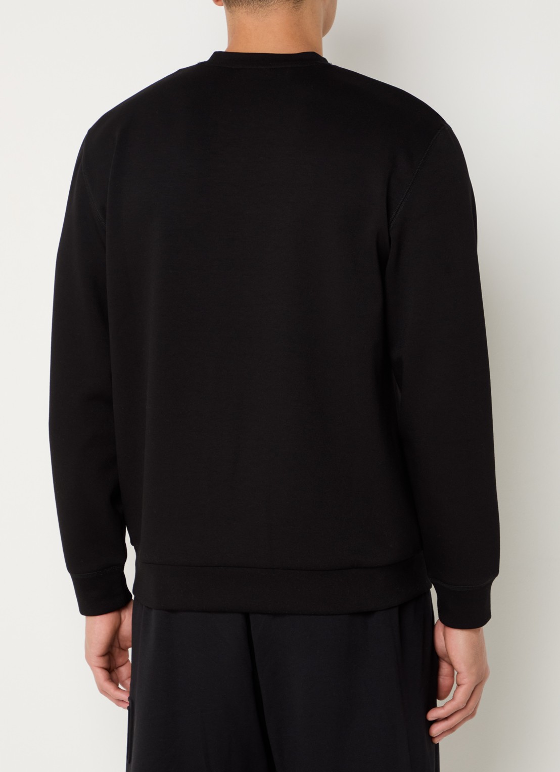 Armani Sweater met logo - achterkant zwart